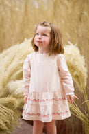 Robe - Rose pâle vichy