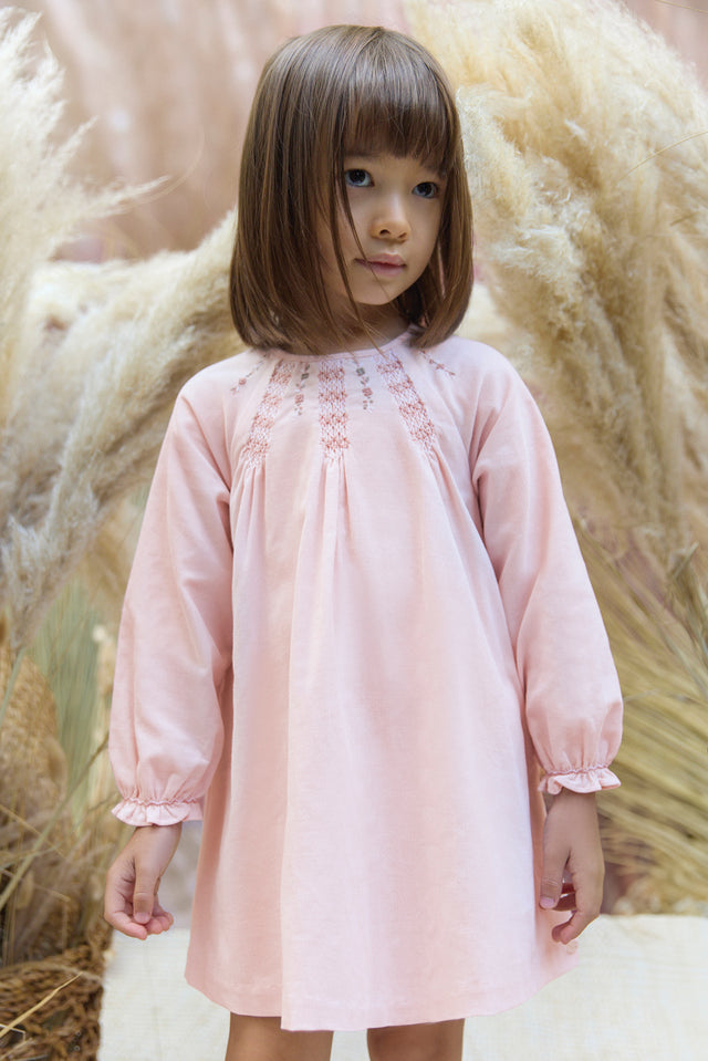 Vestito - Rosa pallido Velluto - Image principale