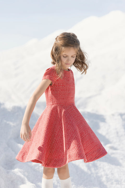 Jurk - Stralend rood - Image principale