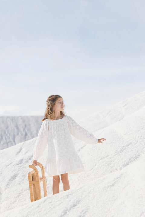 Robe - Ecru margueritte - Image principale