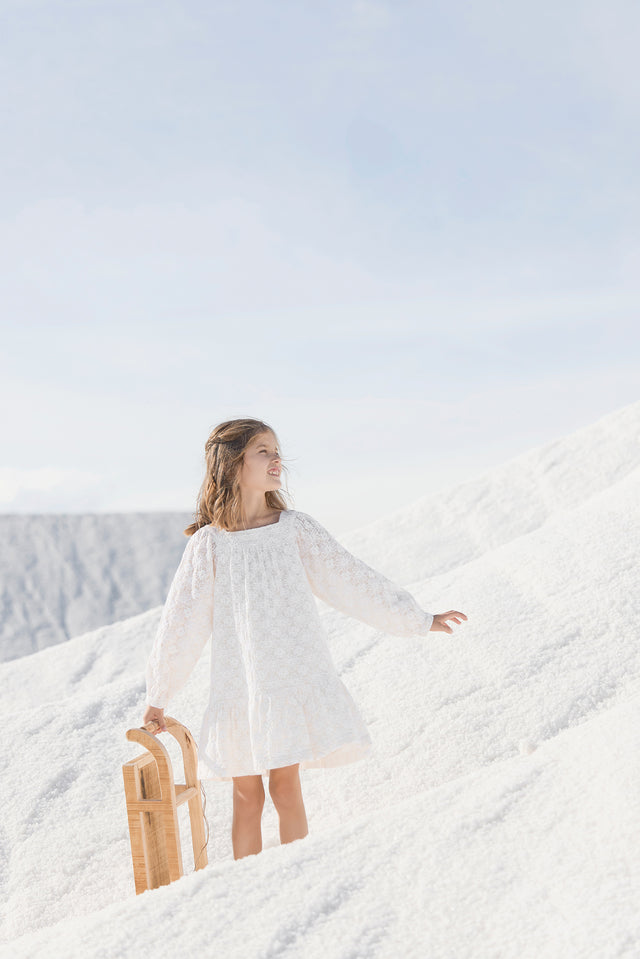 Robe - Ecru margueritte - Image principale