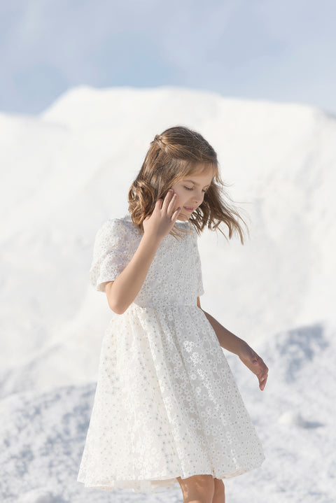 Vestito - Madreperla stampa margherita - Image principale