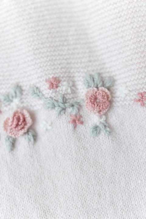 Jumpsuit long - Pale pink Embrodery - Image principale