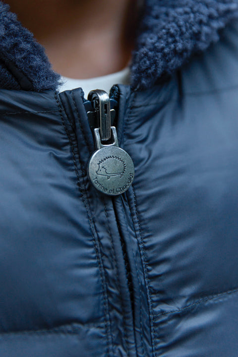 Doudoune - Marine réversible - Image principale