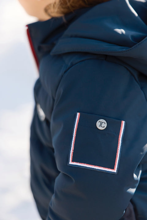 Down jacket - Navy Water-repellent - Image principale