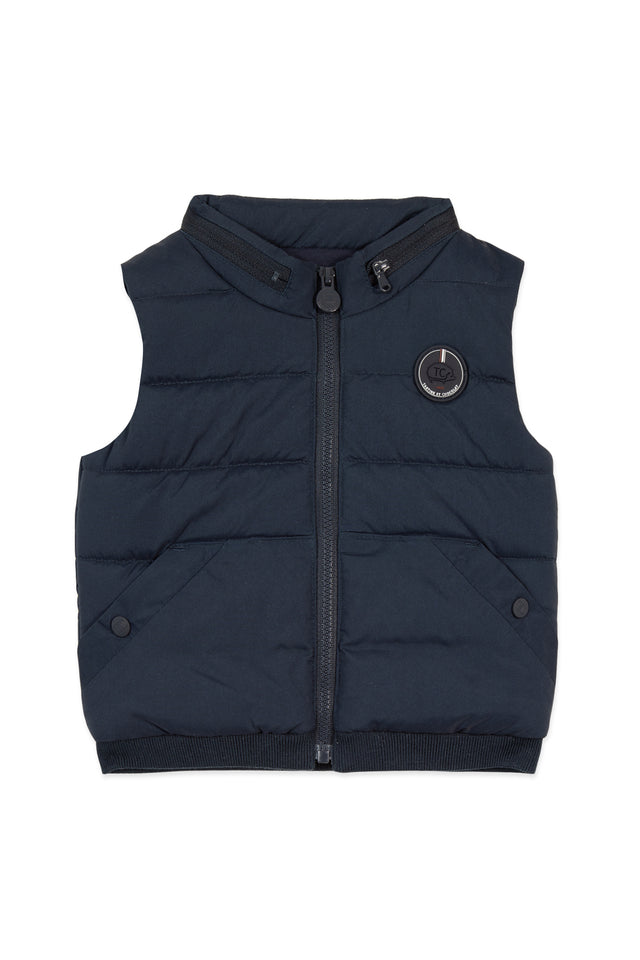 Piumino - Smanicato blu navy - Image principale