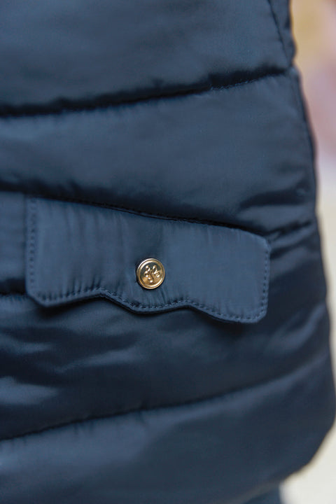 Donsjack - Navy Omkeerbaar - Image principale