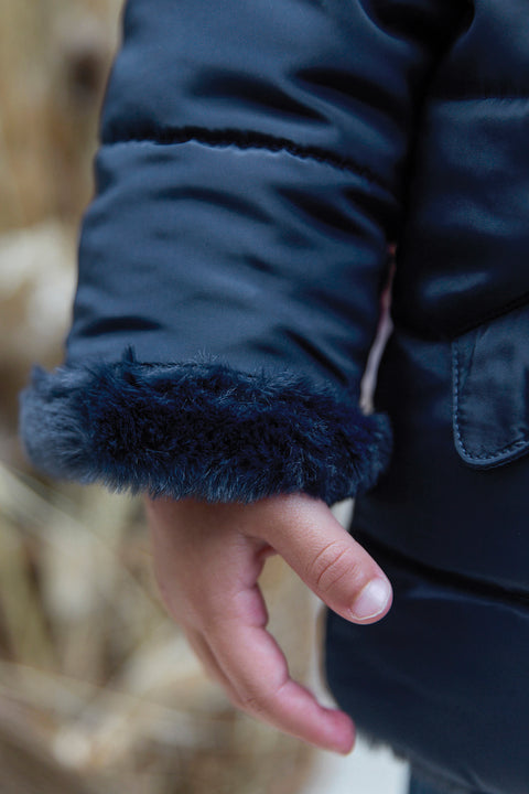 Donsjack - Navy Omkeerbaar - Image principale