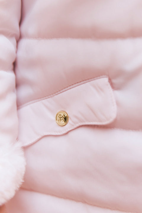 Doudoune - Rose pâle réversible - Image principale