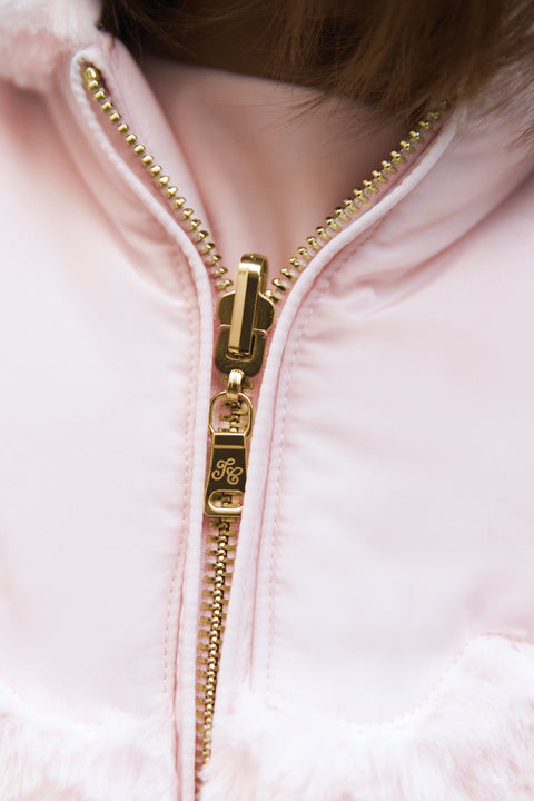 Doudoune - Rose pâle réversible - Image principale