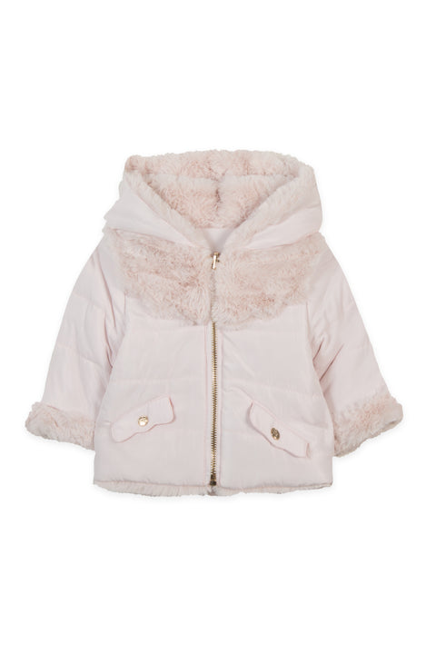 Doudoune - Rose pâle réversible - Image principale