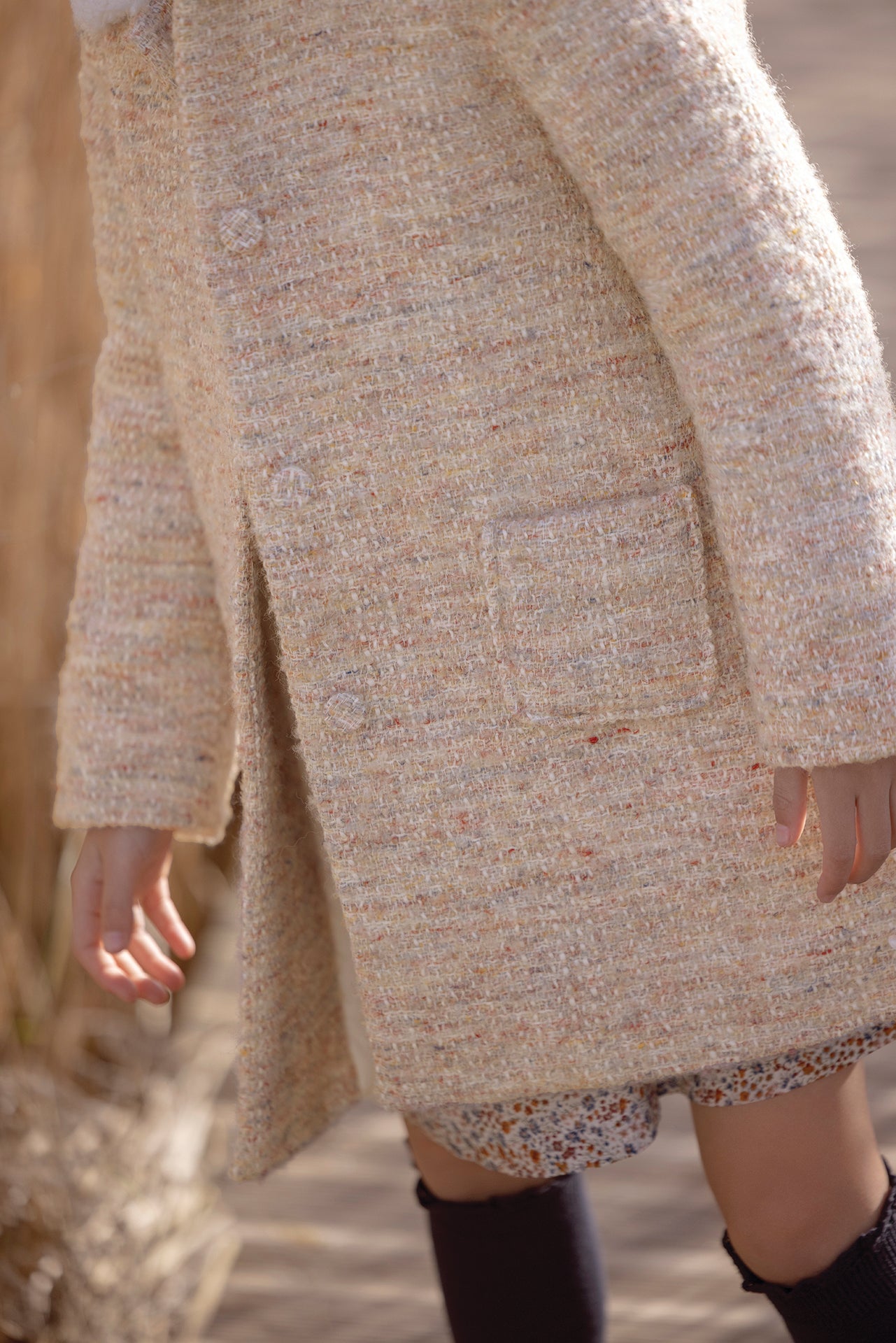 Abrigo - Lana multicolor