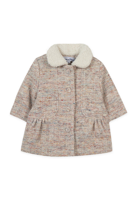 Manteau - Laine multicolore - Image principale