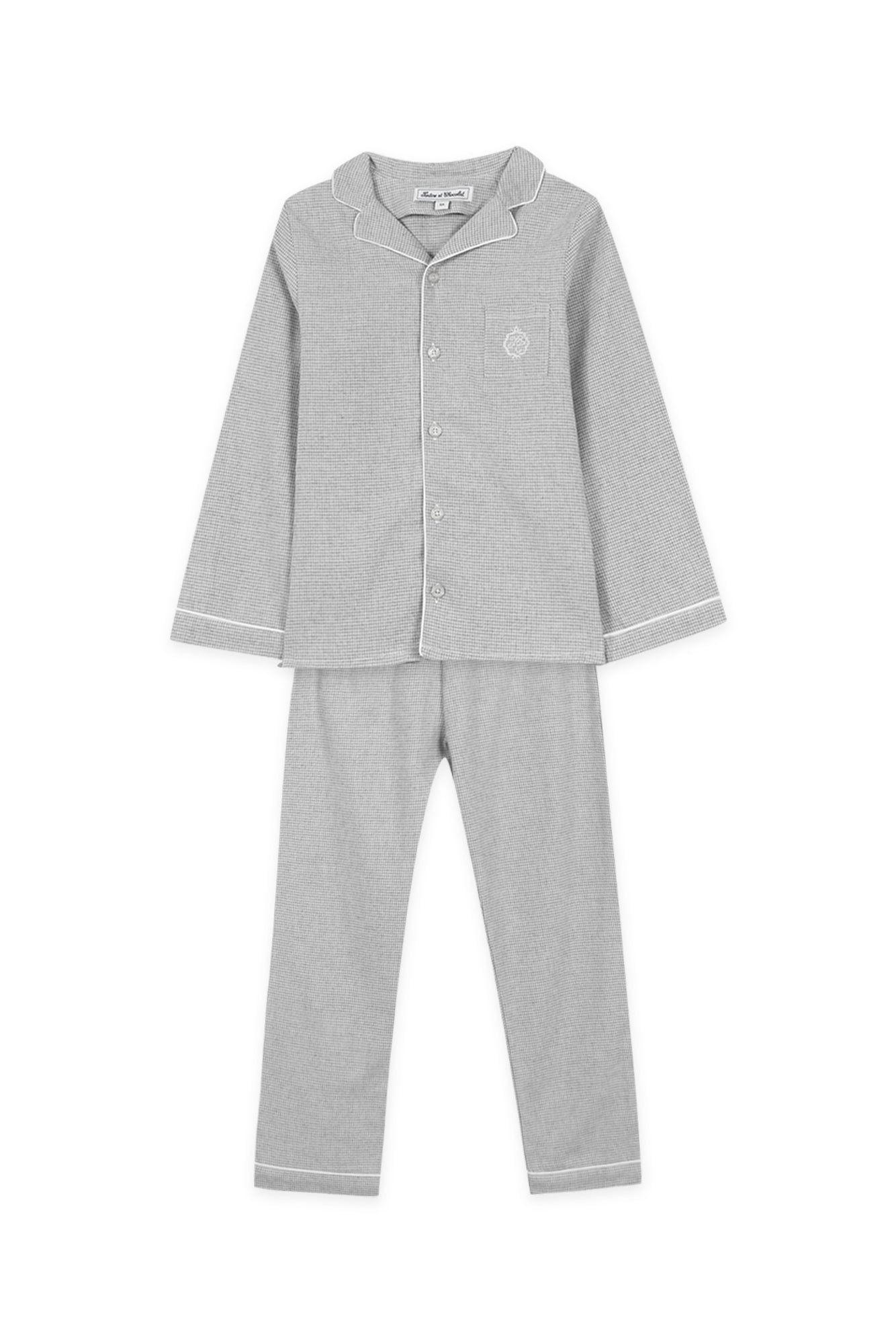 Pyjama Twee kamers - Streeps Grijs China