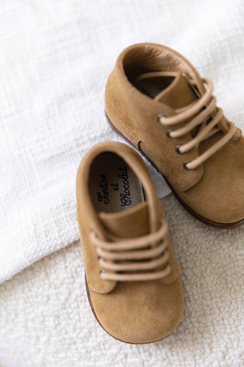 Stiefeletten - Kamel Nubuck - Image principale