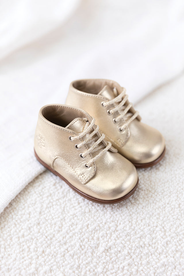Derbies - Cuir doré - Image principale