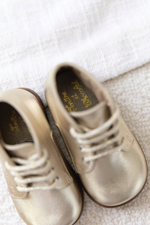 Derbies - Cuir doré - Image principale