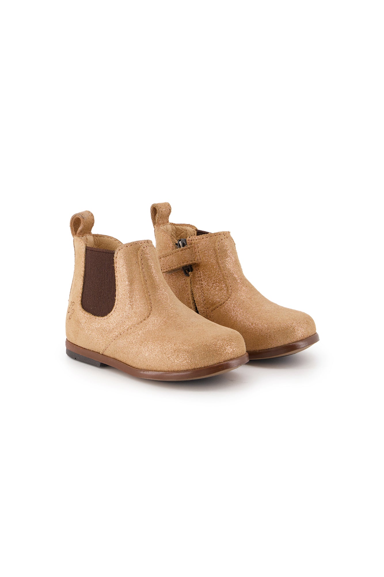 Bottines - Cuir caramel