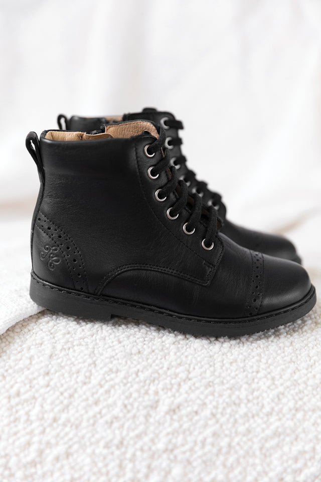 Bottines - Cuir noir - Image principale