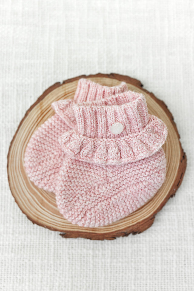 Pantoffels - Katoen Roze oud - Image principale