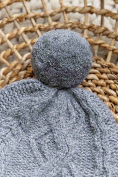 Bonnet - Bleu tricot - Image principale