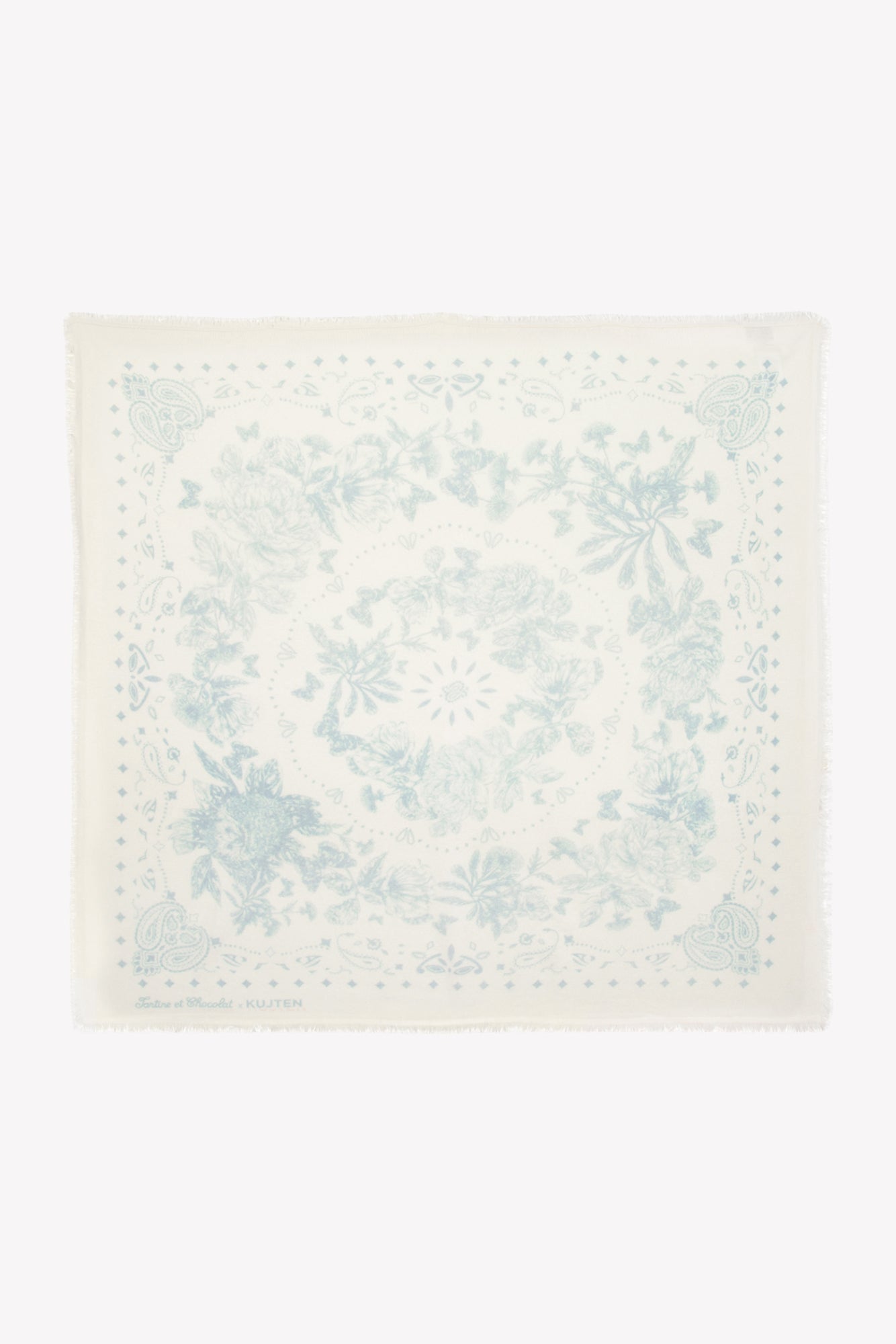 Grand Foulard - Bleu Kujten x Tartine et Chocolat