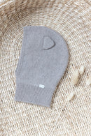 Bivakmuts - Grijs heide 100% Kasjmier