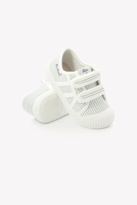 Sneakers - Sage Stripes Canvas - Image principale