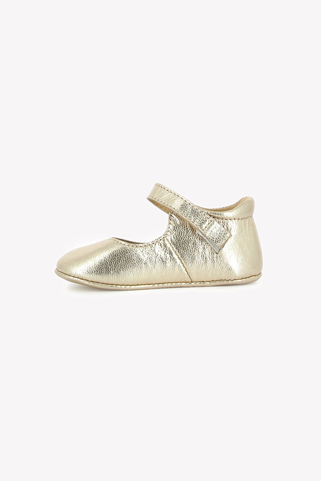 Hausschuhe- Leder Golden
