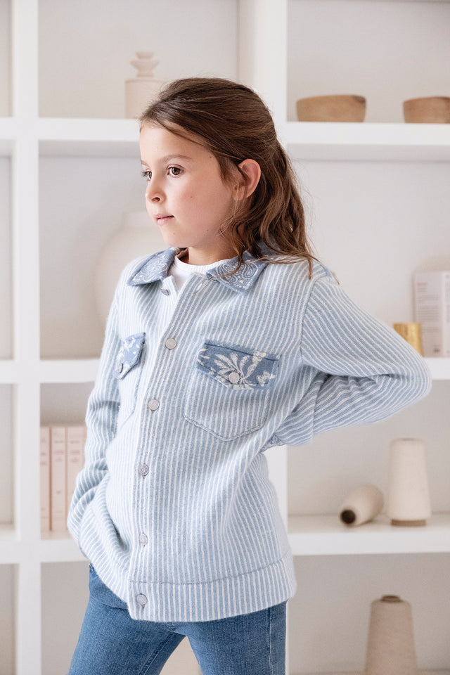 Jacket - Blue Kujten X Tartine et Chocolat - Image principale