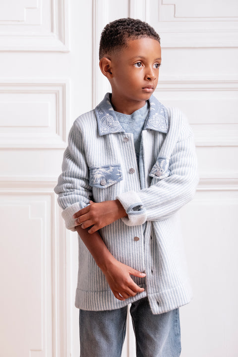 Jacket - Blue Kujten X Tartine et Chocolat - Image principale