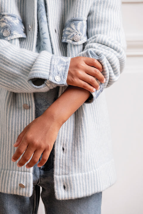 Jacket - Blue Kujten X Tartine et Chocolat - Image principale