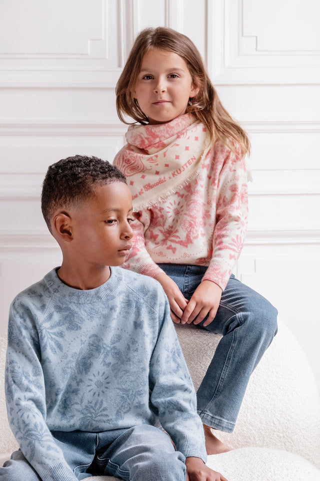 Pull - Bleu Kujten x Tartine et Chocolat - Image principale