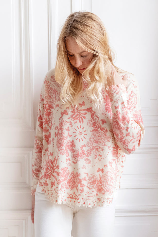 Pull Femme - Rose Kujten x Tartine et Chocolat - Image principale