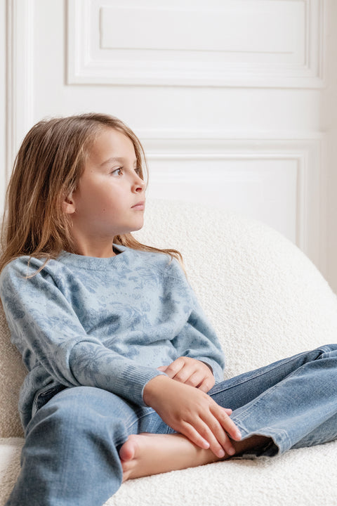 Pull - Bleu Kujten x Tartine et Chocolat - Image principale