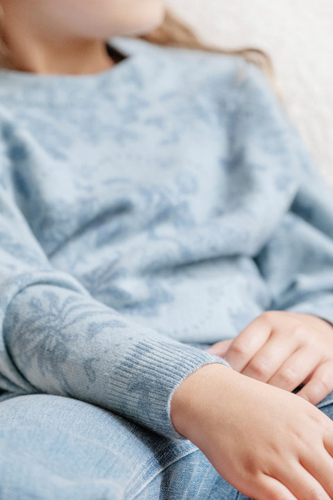 Pull - Bleu Kujten x Tartine et Chocolat - Image principale