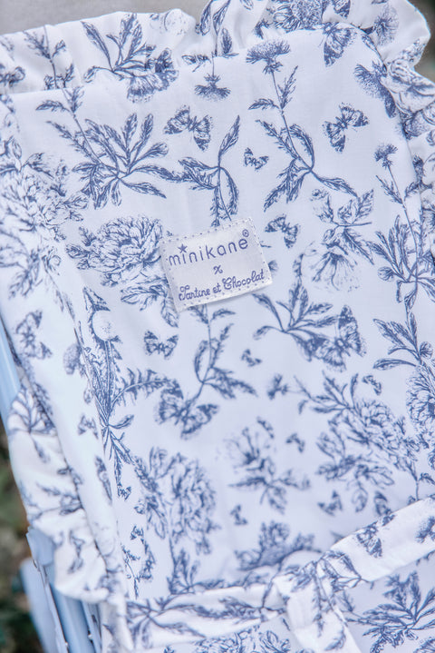 Poussette - Minikane x Tartine et Chocolat imprimé Toile de Jouy bleu - Image principale