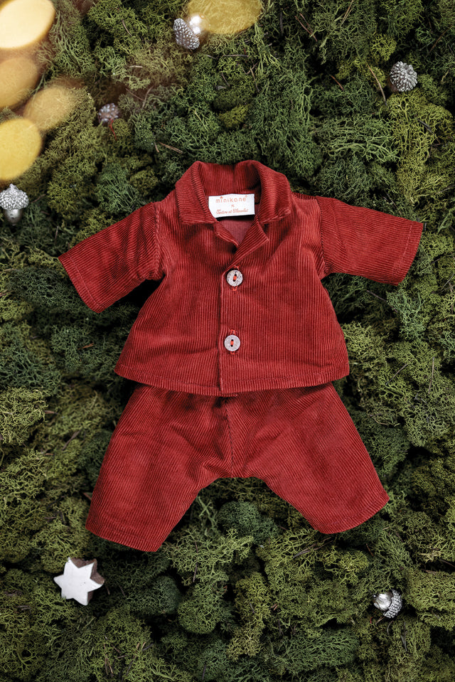 Pajamas - Red Minikane X Tartine et Chocolat - Image principale