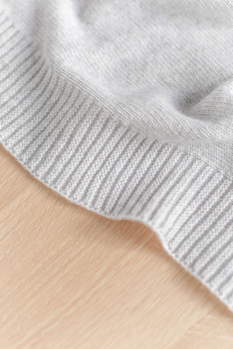 Plaid personnalisé - Cachemire gris - Image principale