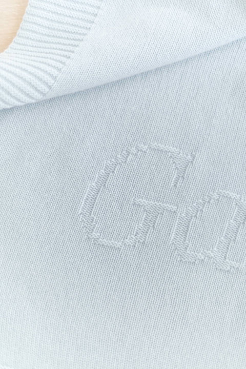 Plaid personnalisé - Cachemire bleu ciel - Image principale