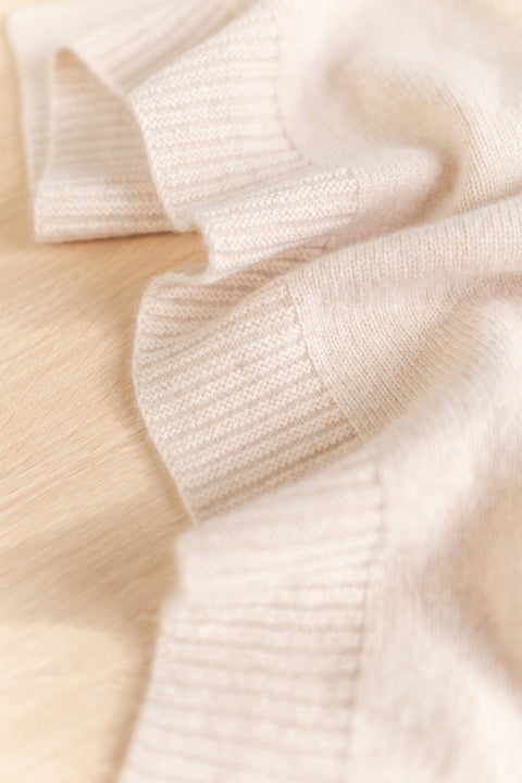 Plaid personnalisé - Cachemire beige - Image principale