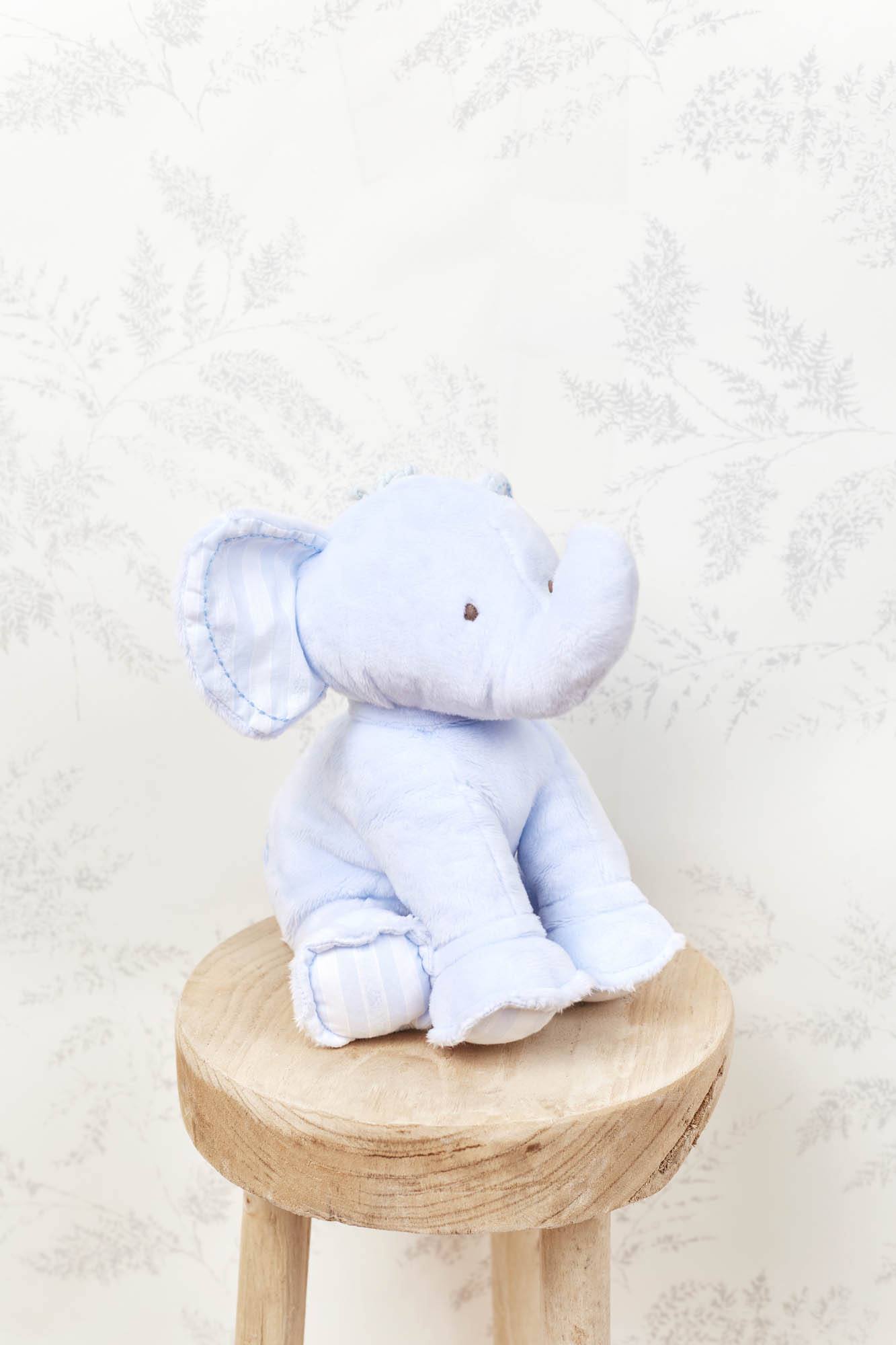 Ferdinand the elephant - 25 cm Sky blue Very soft unisex | Tartine
