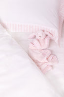 Augustin le lapin - Doudou rose pâle