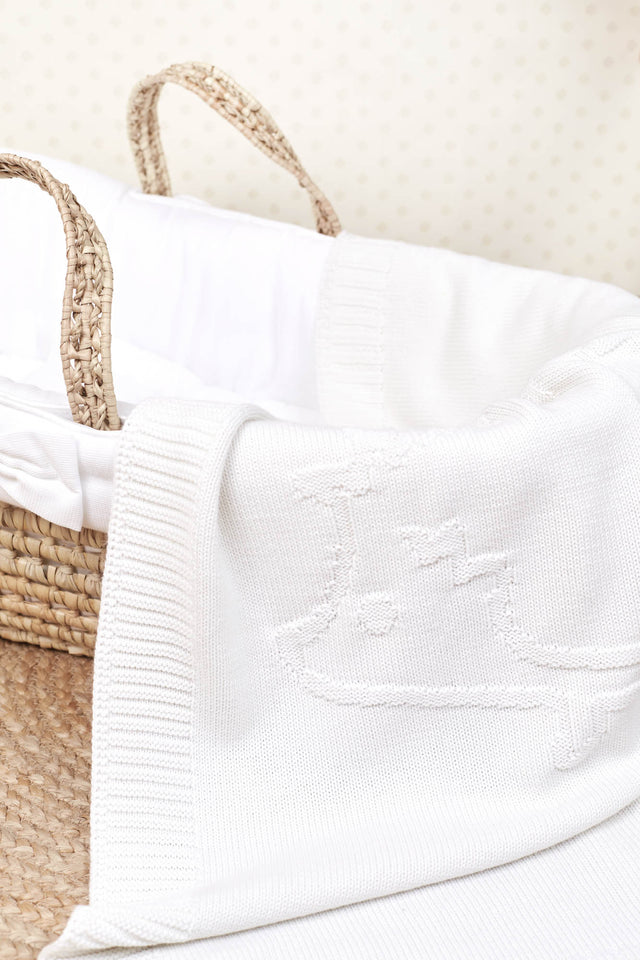 Blanket Wool - Ecru hedgehog - Image principale