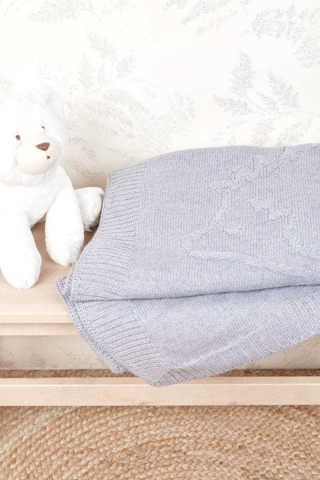Blanket Wool - Hedgehog Grey - Image principale