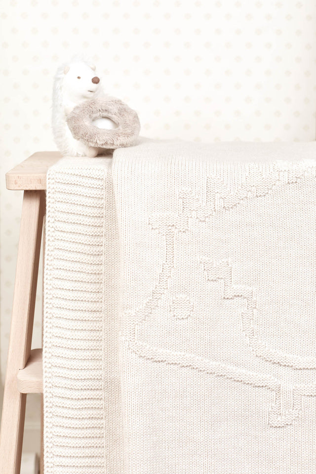 Blanket Wool - Hedgehog Beige - Image principale
