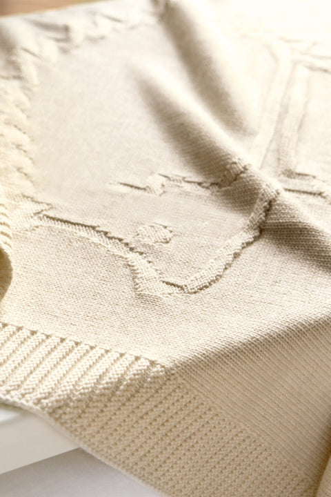 Blanket Wool - Hedgehog Beige - Image principale