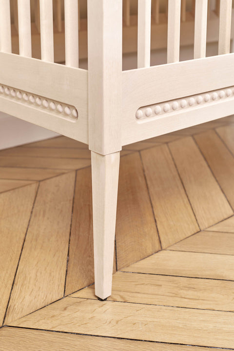 Lit Gustavienne + Matelas - Naturel - Image principale