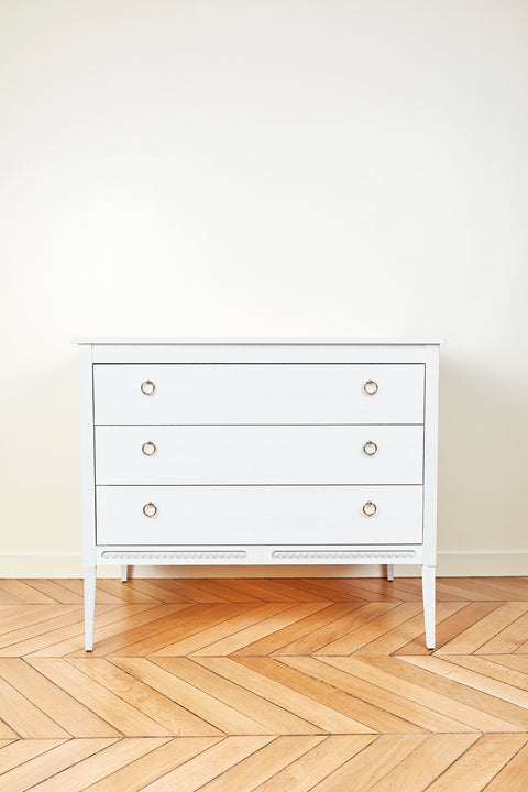 Commode Gustavienne - Blanc - Image principale