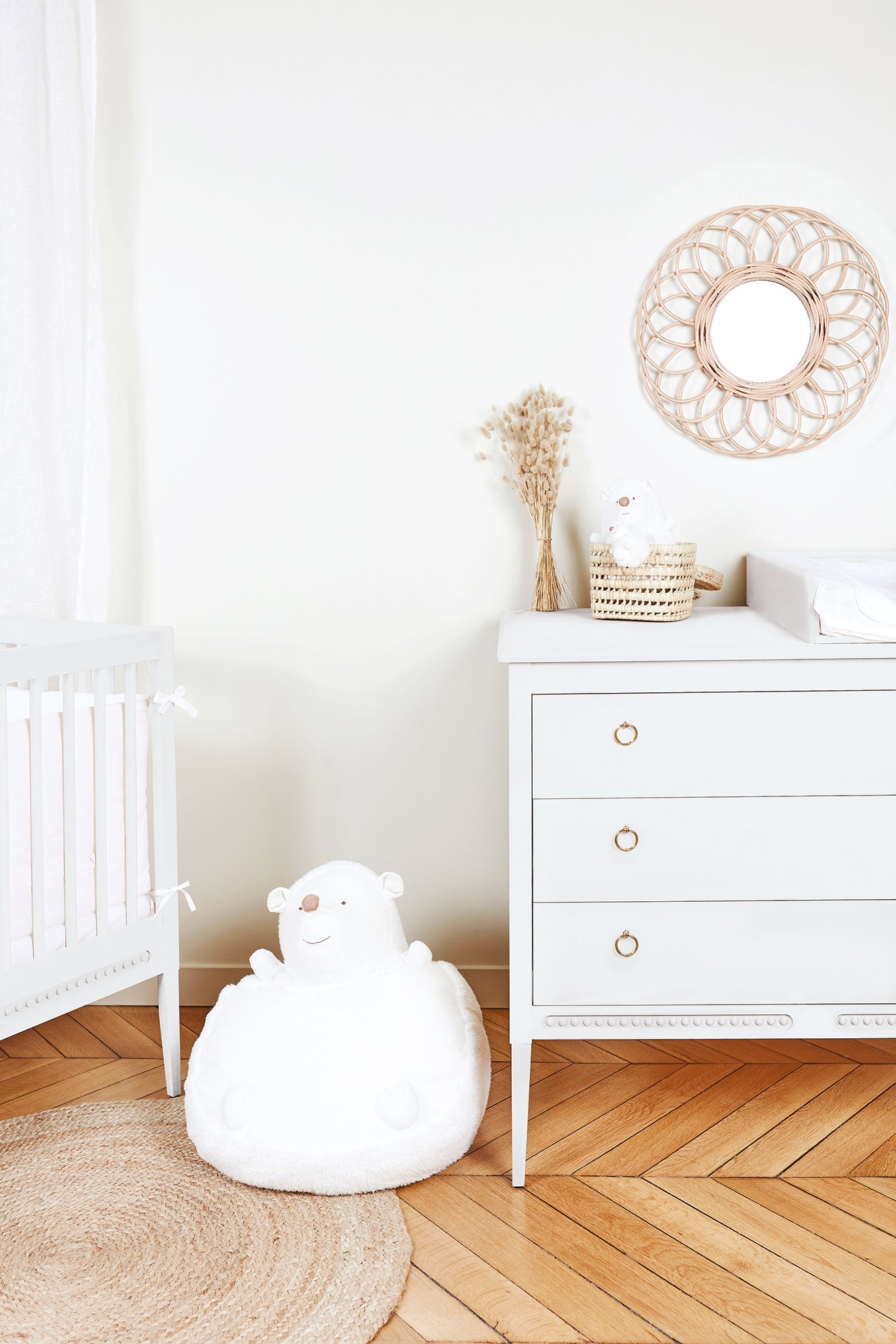 Commode Gustavienne - Blanc